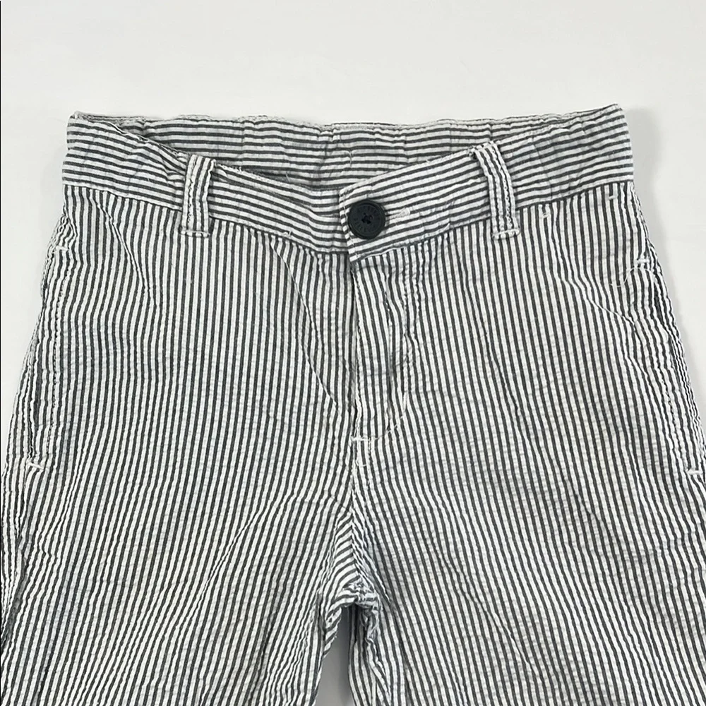 Gymboree Kids Size 5 Striped Seersucker Pants - Blue & White